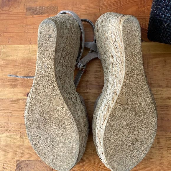 Wedge Ankle Strap Sandal Made in Italy - Picture 6 of 8